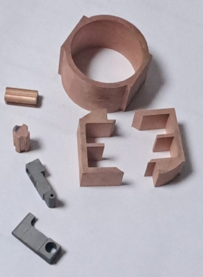 EDM wire cutting